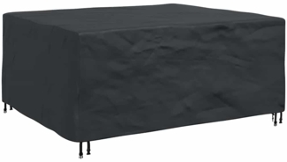 vidaXL Gartenmöbelabdeckung Schwarz 200 x 150 x 85 cm 420D 4105769