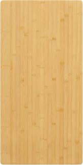 vidaXL Tischplatte 50x100x1,5 cm Bambus 3154988