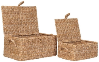 ebuy24 Allzweckkorb Bogra Korb Satz von 2 Stk. natur.