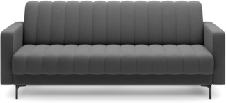 Eltap Roneyy Sofa (Sola 06) mit Schlaffunktion, Grau, 89 x 86 x 212 cm