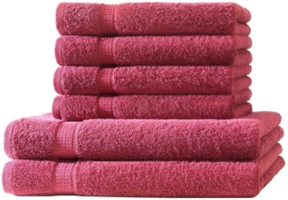 Hometex Premium Textiles Handtuch in Premium Qualität 500 g/m², Feinster Frottier-Stoff 100% Baumwolle, 2x Duschtuch + 4x Handtuch, weich, saugfähig, extra schwer & flauschig - TEST BILD TOP MARKE 2025