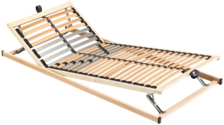 Lattenrost Easynight 28 KF 140 x 200 cm / Brillant L2010 KF H307-170 LT , Buche / Silber / Anthrazit , 140 x 0 x 200 cm