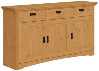 Home affaire Kommode Konrad, aus massiver Kiefer, Breite 156 cm, mit Schubladen, FSC®