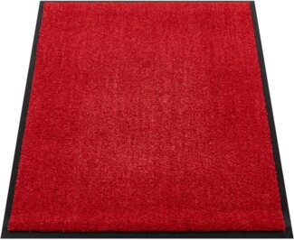Andiamo Fußmatte Super Wash & Clean, Made in Belgium, rechteckig, Höhe: 7 mm, Schmutzfangmatte, Uni Farben, rutschhemmend, waschbar