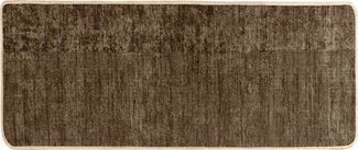 vidaXL Teppichläufer MARSA Waldgrün 200 x 100 cm Polyester und PVC 42023149