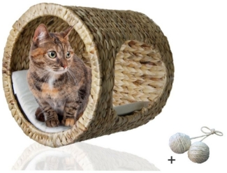 Rohrschneider Katzen-Kletterwand Katzenhöhle Wandhöhle mit Schlafhöhle Katze als Wandbett Wandmontage