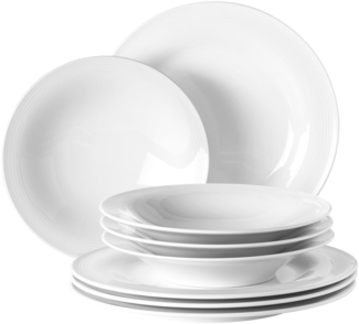Seltmann Weiden Beat Weiß Tafelservice 8-teilig