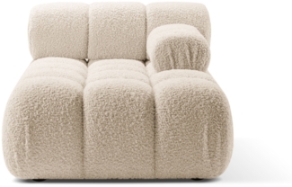 Micadoni Recamiere Bellis Rechts Boucle Helles Beige