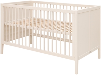 Bopita Vieve Babybett 70x140 cm - Dune Oatmeal - Material: MDF / Buche - Babypark. de