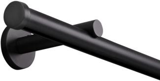 Deco-Raum® Gardinenschiene Innenlauf Weiß Modern | Länge: 350cm | Material: Aluminium | Farbe: Weiß