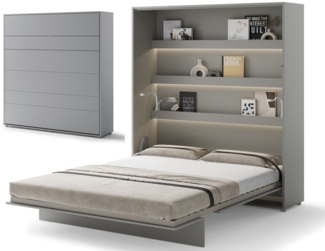 Compleo Schrankbett Vertical Wandklappbett Lenart Bed Concept, Ideal für kleine Räume