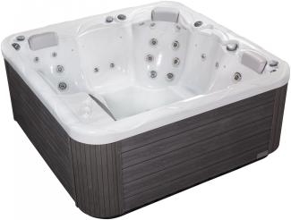 Wellis Pluto Plug&Play Whirlpool Outdoor Außenwhirlpool für 5 Personen inkl. Thermoabdeckung