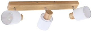 Lindby Deckenstrahler Wanessa, 3 x 10 W LED