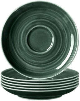 Seltmann Weiden Terra Espressountertasse ø 12 cm moosgrün 6er Set - DS
