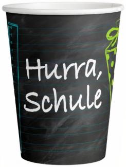 becher Hurra Schule 250 ml Karton 8 Stück