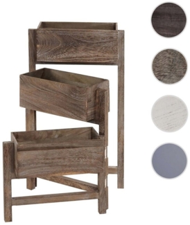 MCW Standregal T275, 3 Körbe für Pflanzen, Bodenschoner, Individuell aufklappbar