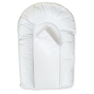 PMP - Set Wickelauflage PVC + Frotteebezug Weiß 50x75 cm