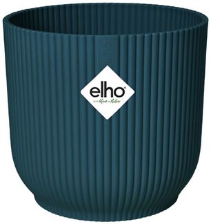 Elho Blumentopf Vibes Fold Ø 14 x 13 cm tiefes blau