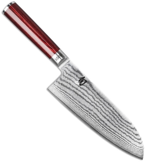 Shun Classic Red Großes Santoku 7.5" (19,0 cm) Red Edition Limitiert a. 3000 St.