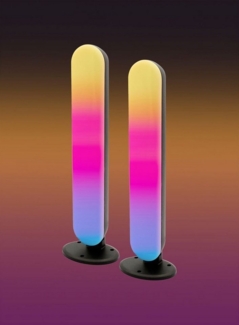 MegaLight Smart Light Bar Tuya 2er Pack 5 W RGBIC BT 4. 2 IP20