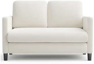 OUNUO Sofa Mini 2-Sitzer Modernes Polstersofa Couch 130cm Sofa