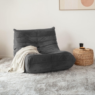 HOME DELUXE Relaxsessel CHILL - Anthrazit