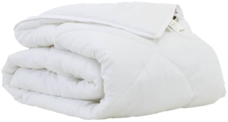 vidaXL Bettdecke Weiß 200 x 155 x 4 cm Polyester 42007763