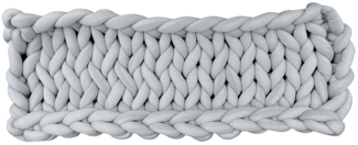 Aumüller Katzenbett XXL Grobstrick grau 65 x 25 x 6 cm