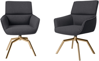 Drehsessel Bueron 3648/GL (Farbe: Lukka 99, Gold)