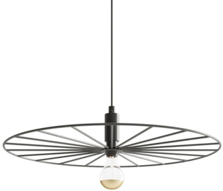 SOLLUX TH. 145 Pendelleuchte SIRKEL 45 schwarz L: 450, B: 450, H: 1500, E29/60W, dimmbar