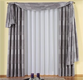 Wirth Vorhang Jenny (1 St), Kräuselband, blickdicht