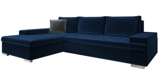 Ecksofa Bangkok Mini Premium (Magic Velvet 2216 + Magic Velvet 2217)