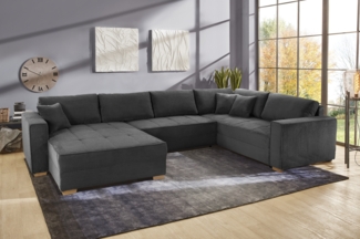 Job 'Brixen KPL' Wohnlandschaft, Cord grau