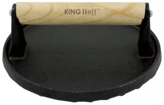 Kinghoff Kinghoff Gusseisenpresse für Burgerfleisch 18 cm KH1759