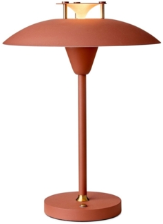 Halo Design 746101 LED Akku Tischleuchte Stepp 1-2-3 Terrakotta dimmbar IP54