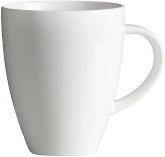 Ritzenhoff & Breker Melodie Kaffeebecher, Kaffee Becher, Tasse, Geschirr, Porzellan, Weiß, 300 ml, 580020