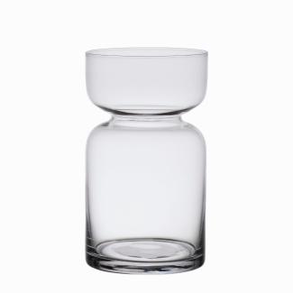 Zoha Glas Sanduhr Glas 2er Set Getränkebecher Cocktail - 330 ml Heißgetränke Kaffeeglas, Glas, Trinkglas Cocktailgläser Eiskaffeegläser Tee Saft