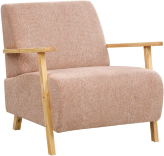 Sessel LESJA Stoff Rosa