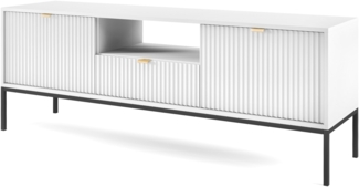 AX LIVING Lowboard TV „Eternas RTV154 154 cm modernes Design, Weiß