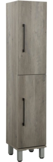 welltime Hochschrank Florenz Breite 30cm,Badezimmerschrank,Badschrank,2 Türen