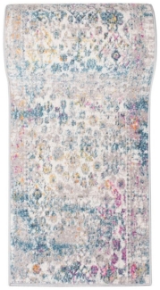 Mazovia Läufer Läufer Flurläufer Modern Vintage Teppichläufer 70 cm Breit, 70 x 100 cm, Kurzflor, Meterware, Höhe 9 mm