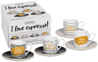 Könitz Espressotasse Love Espresso, Porzellan