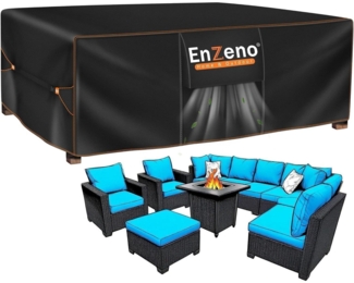 Enzeno Abdeckung Gartenmöbel 250x210x90cm 420D Oxford Gewebe