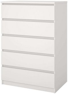 INOSIGN Kommode Naia, Aufbewahrung, 5 Schubladen, Matt-Optik, grifflose Front, Modern, skandinavisches Design, in mehreren Farben, Hoch