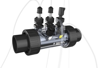 Smart & Easy Connector für Bayrol Automatic Salt AS5 und AS7 Salzanlagen - farblich markiert