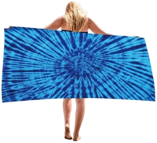 Coonoor Strandtuch XXL Badetuch Strandtuch Microfaser Strandhandtücher 1Set Beach Towels, 180x90 Schnelltrocknend Dünn Strandtücher Groß Leicht Badehandtuch
