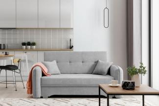 Wohnideebilder Laine 3-Sitzer Grau Sofas & Couches SO-LAI-03PO