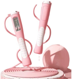 XDeer Springseil Springseil Kinder mit Zähler,ca. 280CM Verstellbare Seilspringen, Skipping Rope,Schulanfang Geschenke für Jungen und Mädchen