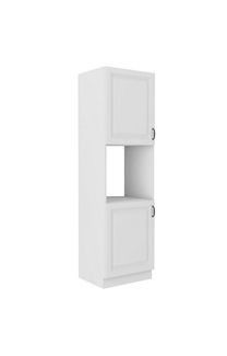 Küchen Backofen Hochschrank 60 cm Stilo Weiss Küchenzeile Küchenblock
