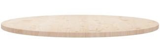 vidaXL Tischplatte Ø90x2,5 cm Massivholz Kiefer 813650